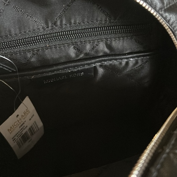 NWT all leather Abbey Kors Backpack - Picture 4 of 9